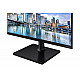 61cm/24'' (1920x1080) Samsung T45F Series F24T452FQR 16:9 5ms IPS 2xHDMI DisplayPort VESA Pivot Full HD Black