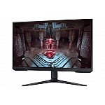 LCD Monitor SAMSUNG Odyssey G5 G51C 27 Gaming Panel VA 2560x1440 16:9 165Hz 1 ms Swivel Pivot Height adjustable Tilt Color Black LS27CG510EUXEN