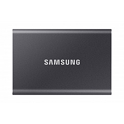 Išorinis SSD diskas Samsung T7 1TB USB 3.2 Gen2 indigo titan grey