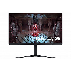 LCD Monitor SAMSUNG Odyssey G5 G51C 32 Gaming 2560x1440 16:9 165Hz 1 ms Swivel Pivot Height adjustable Tilt Color Black LS32CG510EUXEN