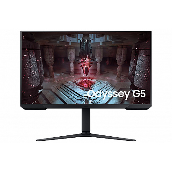 LCD Monitor SAMSUNG Odyssey G5 G51C 32 Gaming 2560x1440 16:9 165Hz 1 ms Swivel Pivot Height adjustable Tilt Color Black LS32CG510EUXEN