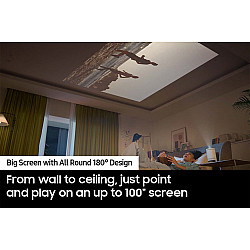 Samsung The Freestyle SP-LFF3CLAX - 2nd Generation - DLP-Projektor - LED - tragbar - 230 ANSI-Lumen - Full HD (1920 x 1080)