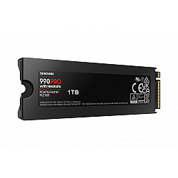 SSD diskas Samsung 990 PRO with Heatsink 1TB, M.2 2280, PCIe 4.0, 7450MB/s, 6900MB/s