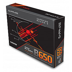 Sapphire B650M-E - Motherboard - micro ATX - Socket AM5 - AMD B650 Chipsatz - USB 3.2 Gen 1, USB-C 3.2 Gen 1 - 2.5 Gigabit LAN - Onboard-Grafik (CPU erforderlich)