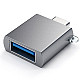 Satechi USB-C adapter to USB 3.0 Space Gray noble design & high quality - compact design - - - (179979)