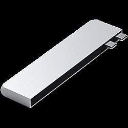 Satechi ST-HUCPHSS - Andocken - USB 3.2 Gen 2 (3.1 Gen 2) Type-C - 100 W - 1.4/2.3 - Silber - Silver
