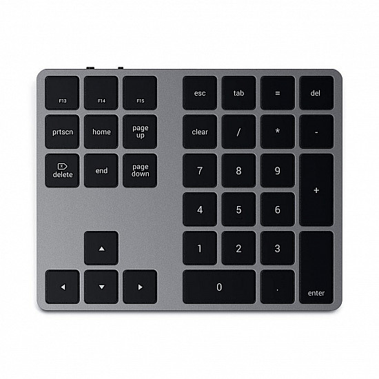 Satechi ST-XLABKM - Extended Wireless Keypad Space Grey - Keypad