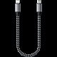 SATECHI Type C to MFI Cable 10 inch- Space Gray