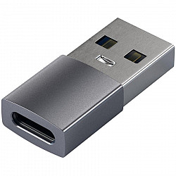 Satechi USB-A to USB-C Adapter, Space Grey, ST-TAUCM