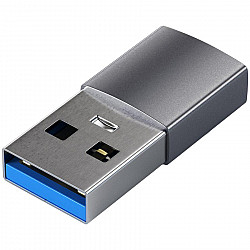 Satechi USB-A to USB-C Adapter, Space Grey, ST-TAUCM