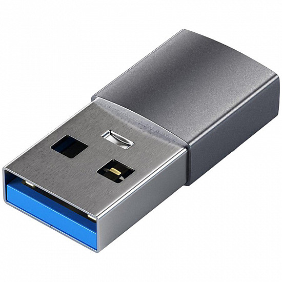 Satechi USB-A to USB-C Adapter, Space Grey, ST-TAUCM