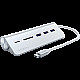SATECHI Type-C Aluminum USB 3.0 Hub & Card Reader Silver
