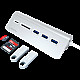 SATECHI Type-C Aluminum USB 3.0 Hub & Card Reader Silver