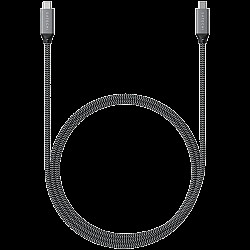 Satechi ST-U4C25M, 0.25 m, USB C, USB C, USB4 Gen 3x2, 40 Gbit/s, Black, Grey
