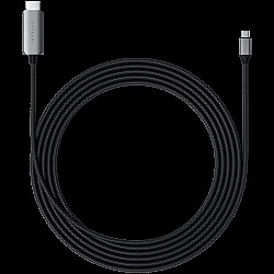 Satechi USB-C to HDMI 2.1 8K cable, length 1.96m Features an HDMI 2.1 and a USB-C connection