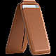 SATECHI Vegan-Leather Magnetic Wallet Stand (Brown)