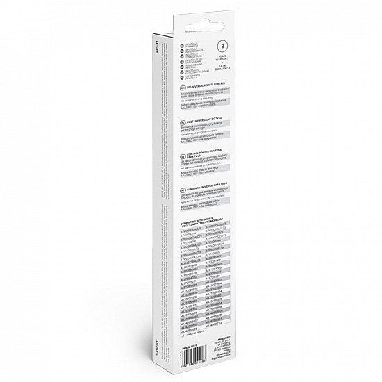 Savio RC-11 remote control IR Wireless TV Press buttons