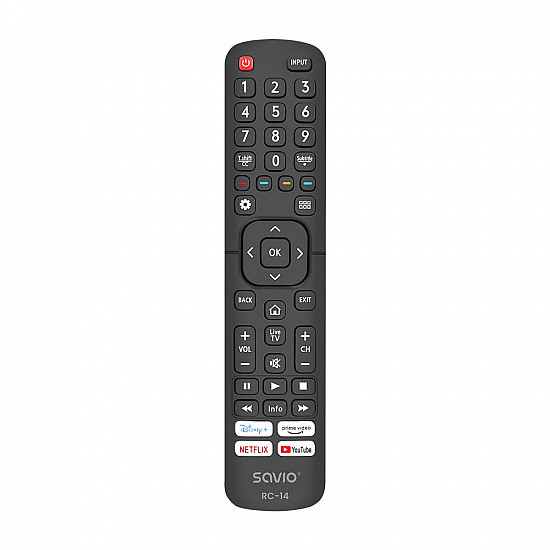 SAVIO RC-14 Universal remote control/replacement for HISENSE, SMART TV
