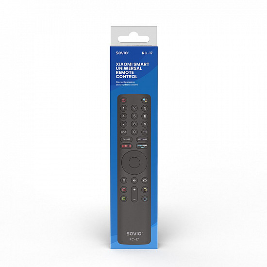 SAVIO RC-17 Universal/Replacement Remote Control for XIAOMI TV – SMART TV