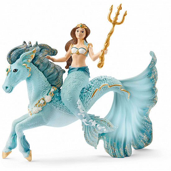 Schleich bayala Mermaid Eyela on underwater Horse 70594