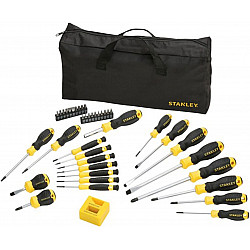 Stanley Screwdriver Set in Bag Set of 42 pcs STHT0-62113
