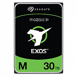 Seagate - Exos M - ST30000NM004K - Festplatte - Enterprise - 30 TB - intern - 3.5 (8.9 cm) SATA 6Gb/s 7200 rpm Puffer: 512 MB