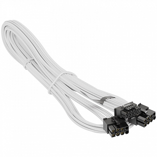 MODULAR CABLE SEASONIC 12VHPWR - 1X PCIE 12+4 PINS (WHITE)