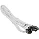 MODULAR CABLE SEASONIC 12VHPWR - 1X PCIE 12+4 PINS (WHITE)