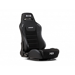 Next Level Racing Premium PU Leather Reclining Seat ERS3 Elite PU Leather & Suede Edition Black