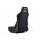 Next Level Racing Premium PU Leather Reclining Seat ERS3 Elite PU Leather & Suede Edition Black