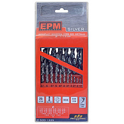 Set of HSS drills for metal 1-13mm 25pcs