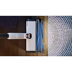 Shark BU1120DE stick vacuum/electric broom 2-in-1 stick vacuum Battery Dry Bagless 0.42 L Black, Blue, White