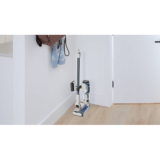 Shark BU1120DE stick vacuum/electric broom 2-in-1 stick vacuum Battery Dry Bagless 0.42 L Black, Blue, White