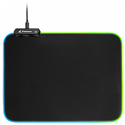 1337 RGB V2 Gaming Mat 360, Gaming-Mauspad schwarz