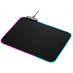 1337 RGB V2 Gaming Mat 360, Gaming-Mauspad schwarz