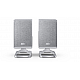 Sharp 2.0.2 Wireless Rear Surround Speakers HT-SPR52021(SL) 200 W Silver Wireless connection