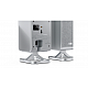 Sharp 2.0.2 Wireless Rear Surround Speakers HT-SPR52021(SL) 200 W Silver Wireless connection