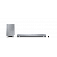 Sharp 3.1.2 Dolby Atmos/DTS:X Soundbar with Wireless Subwoofer HT-SBW53121(SL) 550 W Bluetooth Silver Wireless connection