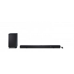 Sharp 5.1.2 Dolby Atmos/DTS:X Soundbar with Wireless Subwoofer HT-SBW55121(BK) 650 W Bluetooth Black Wireless connection