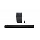 Sharp 5.1.2 Dolby Atmos/DTS:X Soundbar with Wireless Subwoofer HT-SBW55121(BK) 650 W Bluetooth Black Wireless connection