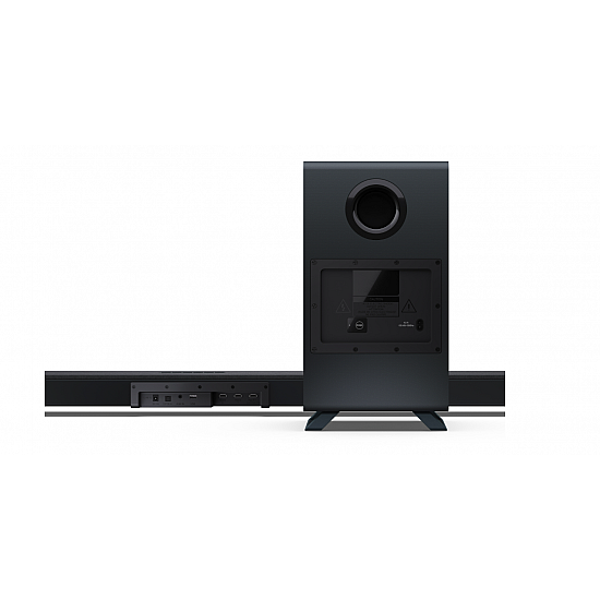 Sharp 5.1.2 Dolby Atmos/DTS:X Soundbar with Wireless Subwoofer HT-SBW55121(BK) 650 W Bluetooth Black Wireless connection