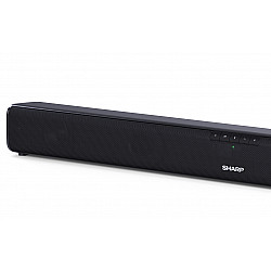 Sharp HT-SB110 2.0 Slim Soundbar Black No Bluetooth HDMI, Optical, Bluetooth 90 W Wireless connection