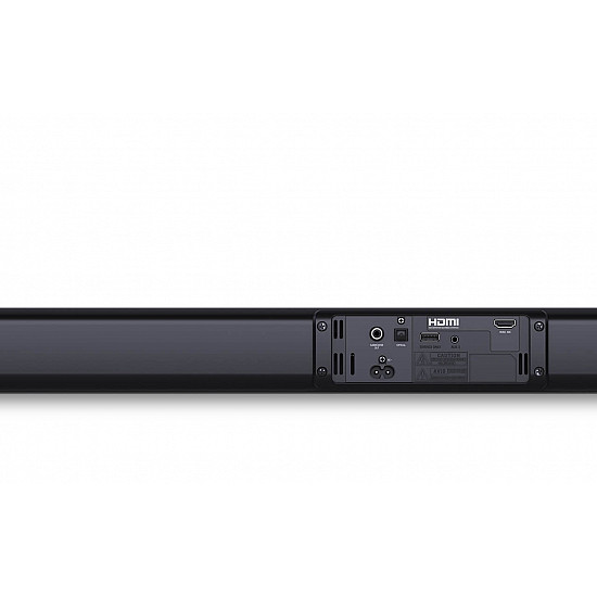 Sharp HT-SB110 2.0 Slim Soundbar Black No Bluetooth HDMI, Optical, Bluetooth 90 W Wireless connection