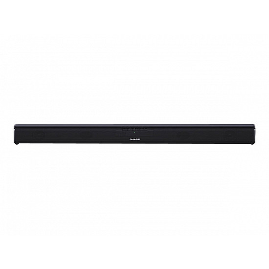 Sharp HT-SB110 2.0 Slim Soundbar Black No Bluetooth HDMI, Optical, Bluetooth 90 W Wireless connection