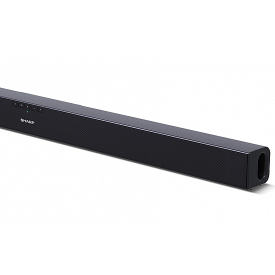 Sharp HT-SB140(MT) 2.0 Slim Soundbar Black No AUX in Bluetooth HDMI, Bluetooth, Optical 150 W Wireless connection