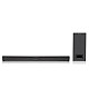 Sharp HT-SBW110 2.1 Slim Soundbar Black No AUX in Bluetooth Wireless connection