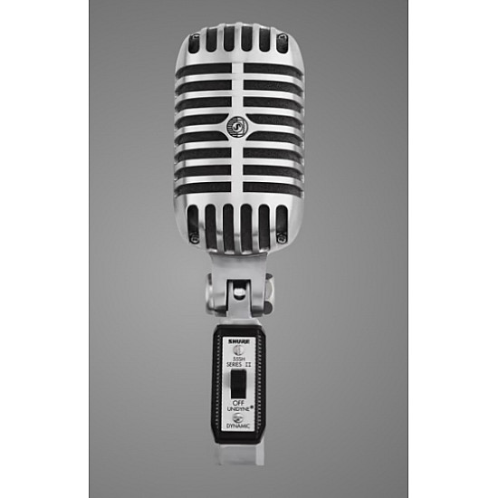 Shure 55SH - Studio-Mikrofon - 50 - 15000 Hz - 150 Ohm - Superkardioid - Kabelgebunden - Grau