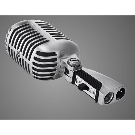 Shure 55SH - Studio-Mikrofon - 50 - 15000 Hz - 150 Ohm - Superkardioid - Kabelgebunden - Grau