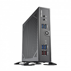 Shuttle PEB-DS50U011 DS50U XPC Slim Barebone, Intel 7305, DDR5, 2x LAN (2.5Gbit + 1Gbit) fanless