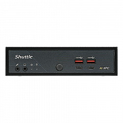 Shuttle PIB-DN11H5 DN11H5 Slim AI PC, Intel Core Ultra 5 125H, Intel Arc, DDR5, 4x 2.5G LAN